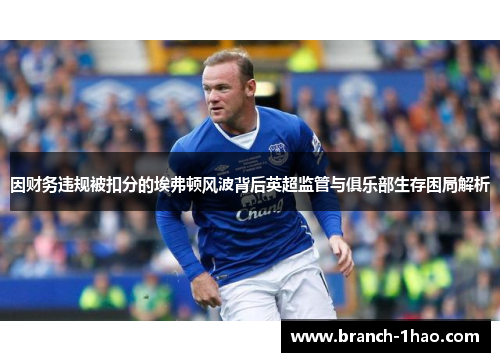 因财务违规被扣分的埃弗顿风波背后英超监管与俱乐部生存困局解析